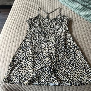 Outdoor Voices leopard Exercise Dress